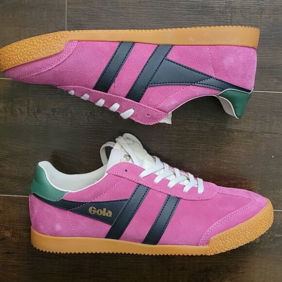 NEW Anthropologie Gola Suede Elan Trainer Sneaker Womens 9 Athleisure Gorpcore - Picture 3 of 8